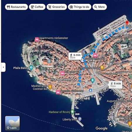 Old Town Rovinj City Center Eksteriør billede